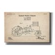 HayBaler Blueprint Patent Parchment,  Canvas Wall Art Online now