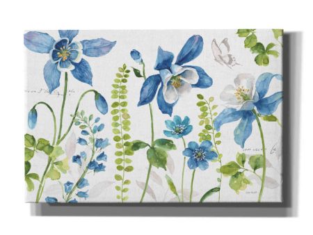 Blue And Green Garden I  by Lisa Audit, Canvas Wall Art Discount