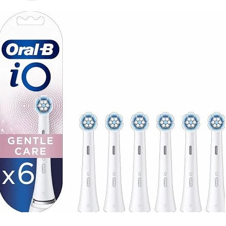 Oral-b Testine Di Ricambio Io Gentle Care White 6 Pezzi Discount