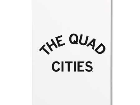 Quad Cities Curved Logo Notebook For Discount