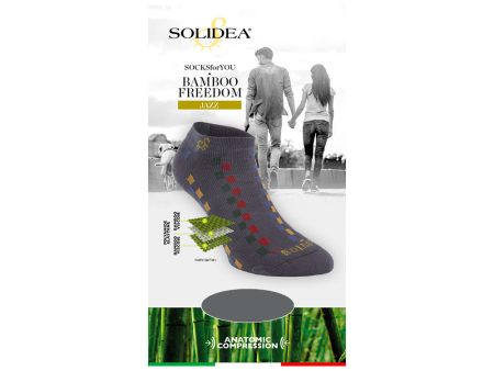 Solidea Socks For You Bamboo Freedom Jazz Grigio Taglia 3-l on Sale