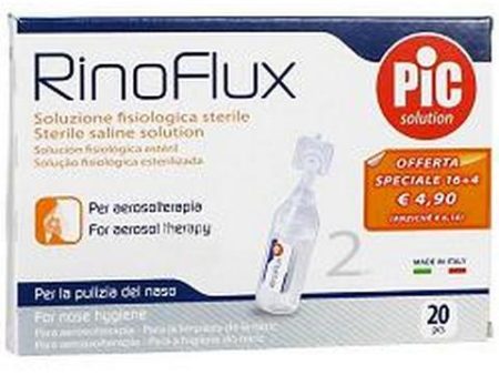 Rinoflux Soluzione Fisiologica 20 Flaconcini 2ml Discount