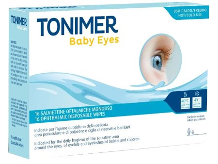 Tonimer Baby Eyes Salviette Oftalmiche 16 Pezzi (scade 5 25) Online Sale