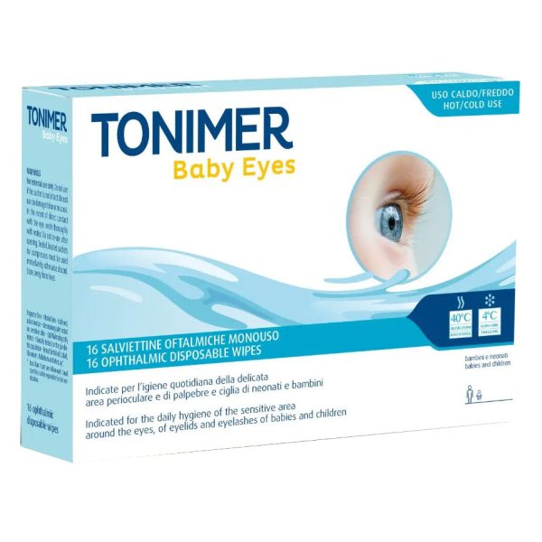 Tonimer Baby Eyes Salviette Oftalmiche 16 Pezzi (scade 5 25) Online Sale