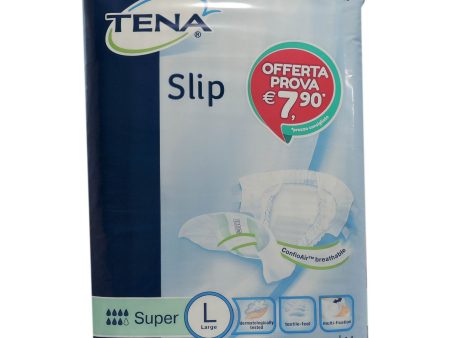 Tena Slip Super Pannoloni L 10 Pezzi Discount