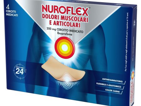 Nuroflex Dolori Muscolari 4 Cerotti 200mg For Discount