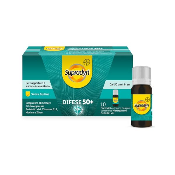 Supradyn Difese 50+ 10 Flac 10ml (scade 2 25) For Cheap