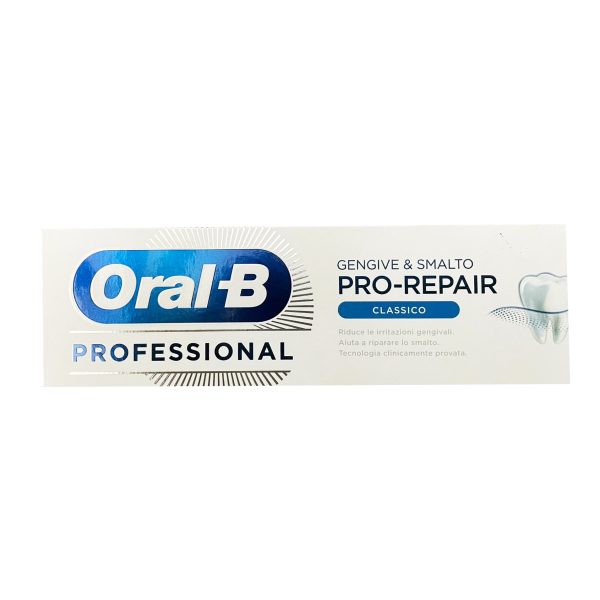 Oral B Professional Dentifricio Pro-repair Classico 75ml Supply