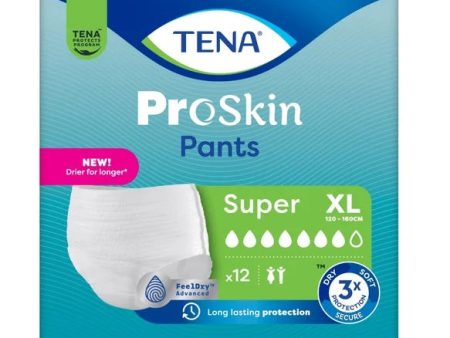 Tena Proskin Pants Super Xl 12 Pezzi Hot on Sale