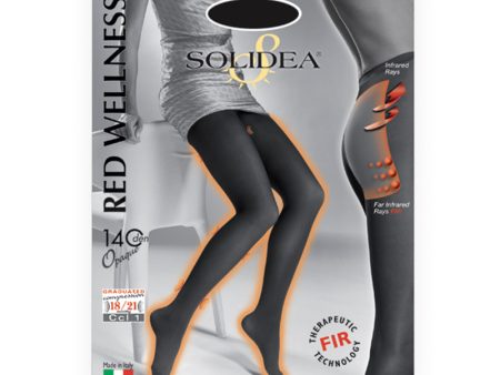 Solidea Collant Red Wellness 140 Opaque Nero Taglia 3-ml Supply