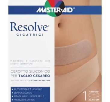 Resolve Cicatrici Cerotto Siliconico Taglio Cesareo 1 Pezzo Sale