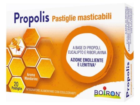 Propolis Pastiglie Masticabili Aroma Mandarino 20 Pastiglie For Discount