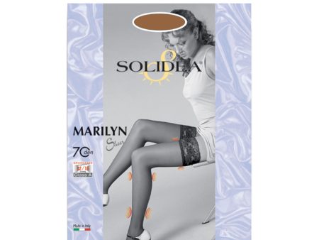 Solidea Calze Autoreggenti Marilyn 70 Sheer Camel Taglia 4-l Online Hot Sale