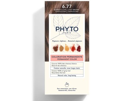 Phytocolor 6.77 Marrone Chiaro Cappuccino Cheap