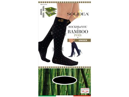 Solidea Socks For You Bamboo Pois Nero Talgia L Fashion