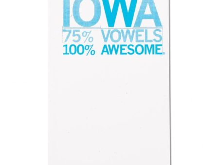 Iowa Vowels Notebook Sale