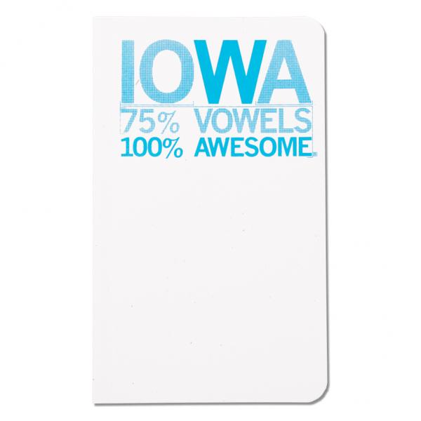 Iowa Vowels Notebook Sale