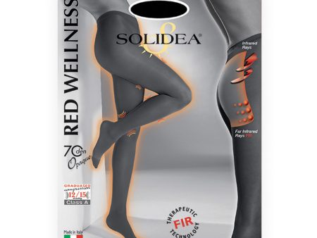 Solidea Collant Red Wellness 70 Opaque Nero Taglia 4l Online Hot Sale