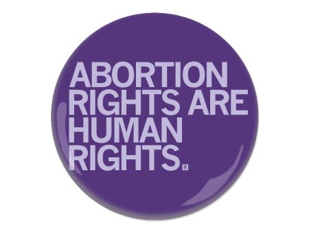 Abortion Rights Are Human Rights Button Online