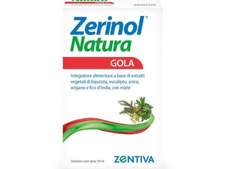 Zerinol Natura Gola Spray 30ml For Sale