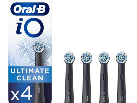 Oral-b Testine Di Ricambio Io Ultimate Clean Black 4 Pezzi Cheap