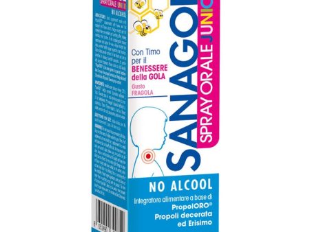 Sanagol Spray Junior Propoli Fragola 20ml Online