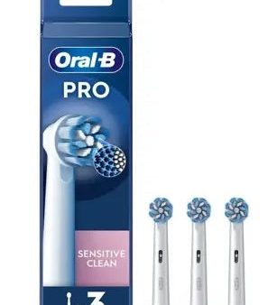 Oralb Pro Sensitive Clean Testine Di Ricambio 3 Pezzi Fashion