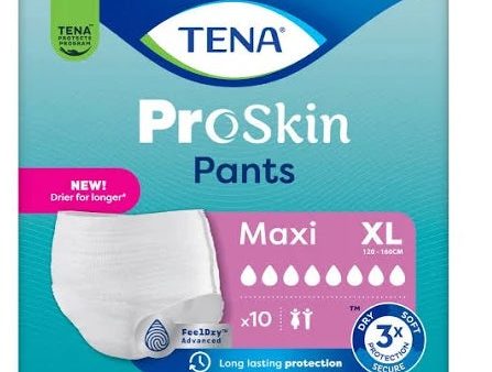 Tena Proskin Pants Maxi Xl 10 Pezzi Fashion