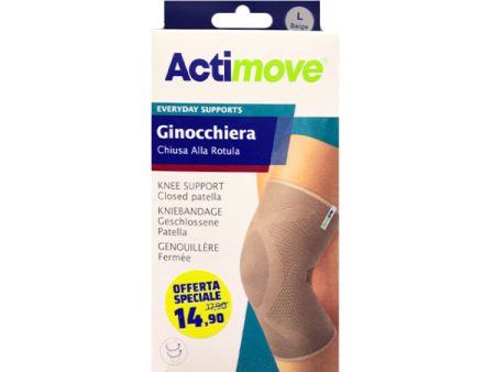 Actimove Everyday Supports Ginocchiera Elastica L 1 Pezzo For Cheap