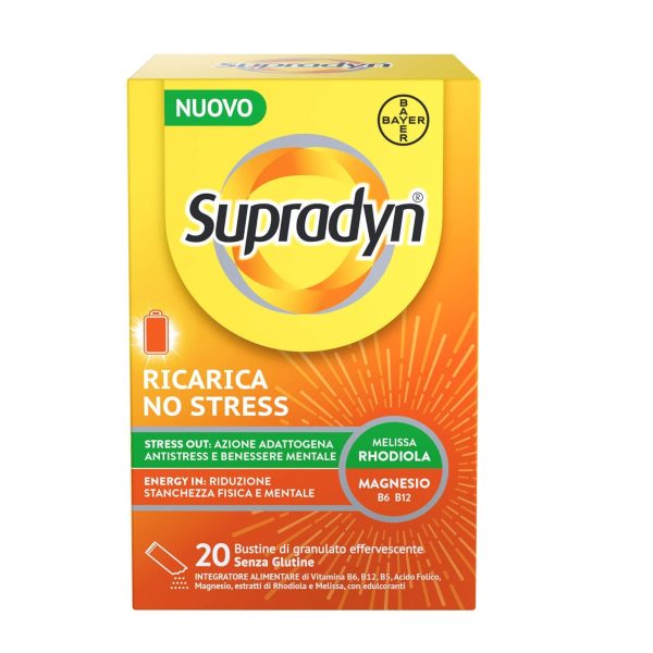 Supradyn Ricarica No Stress 20 Bustine Discount