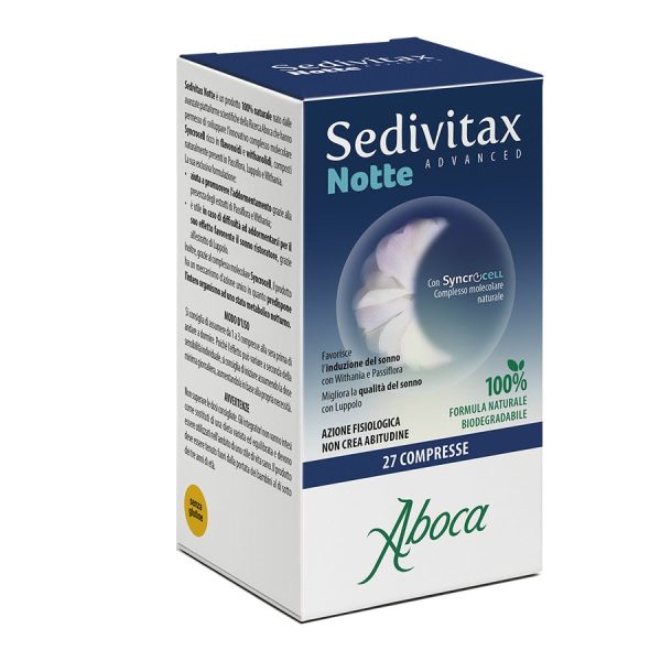 Sedivitax Notte Advanced 27 Compresse Sale