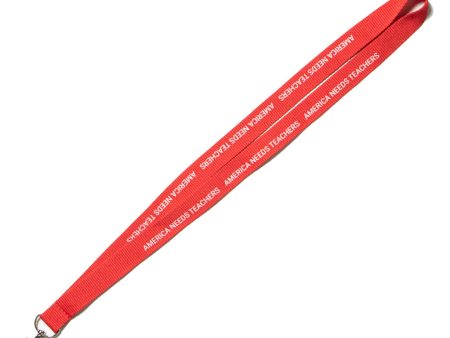 America Needs Teachers Lanyard Online now