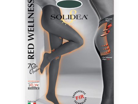 Solidea Collant Red Wellness 70 Opaque Forest Taglia 4l For Sale