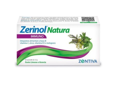 Zerinol Natura Immuno 20 Caramelle For Sale