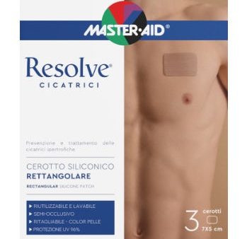 Resolve Cicatrici Cerotto Siliconico Rettangolare 3 Pezzi Online Sale