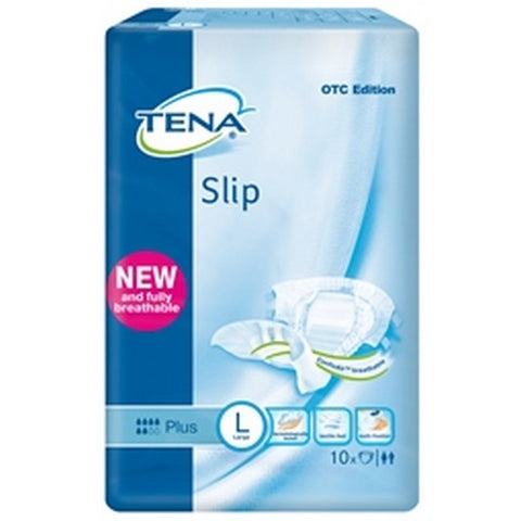 Tena Slip Plus Pannoloni L 10 Pezzi Discount