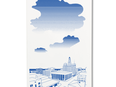 Downtown Davenport Illustration Notebook on Sale