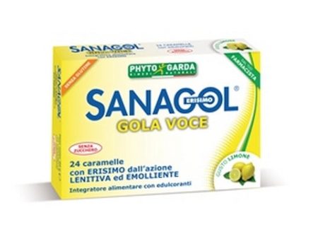 Sanagol Gola Voce Limone Senza Zucchero 24 Carmelle For Cheap