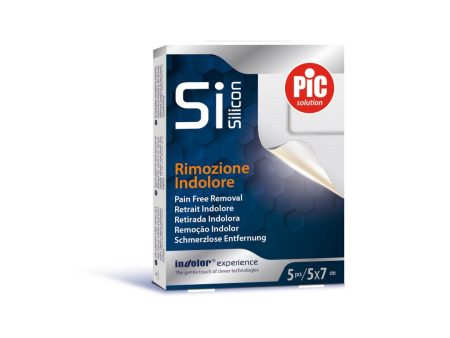 Pic Cerotto Postoperatorio Silicone 5x7 5 Pezzi Supply