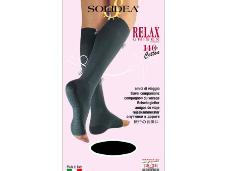 Solidea Gambaletto Relax Unisex 140 Denari Nero S on Sale