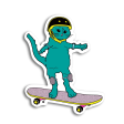 Skateboard Gary Die-Cut Sticker Discount