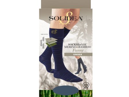 Solidea Socks For You Merino Bamboo Funny Grigio M Online now