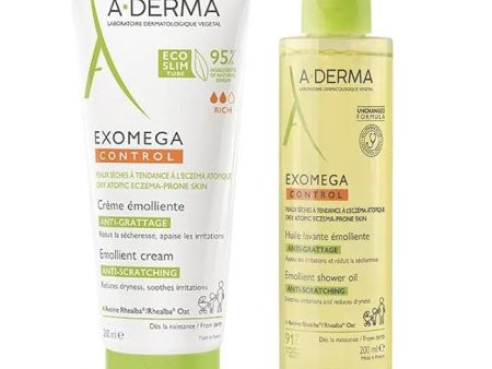 Aderma Exomega Control Crema Emolliente 200ml +olio Lavante Online