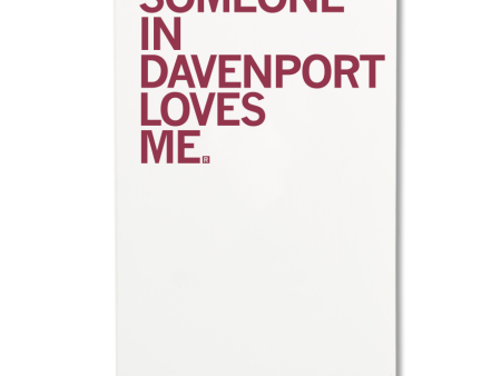 Someone Loves Me Davenport Notebook For Sale