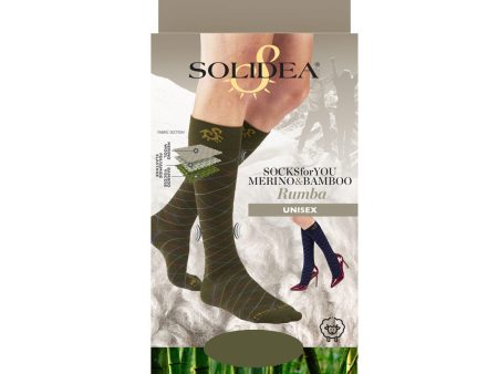 Solidea Socks For You Merino Bamboo Rumba Olive L For Discount