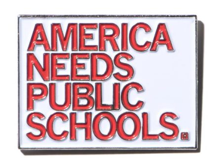 America Needs Public Schools Enamel Pin Sale