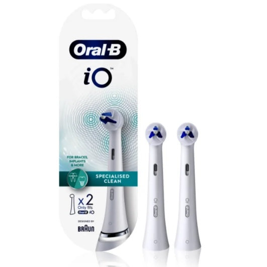 Oralb Io Testine Di Ricambio Specialised Clean 2 Pezzi Supply