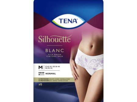 Tena Silhouette Blanc M Normal 6 Pezzi Discount