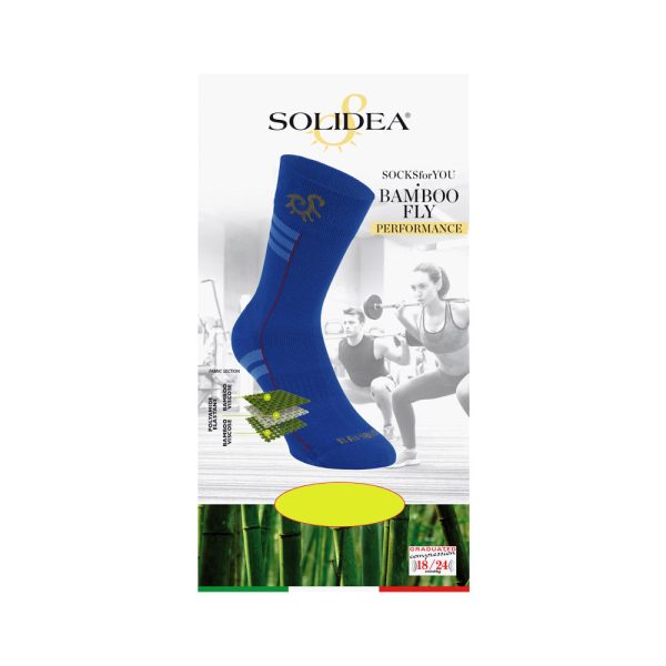 Solidea Socks For You Bamboo Fly Performance Giallo Fluo Xl For Discount