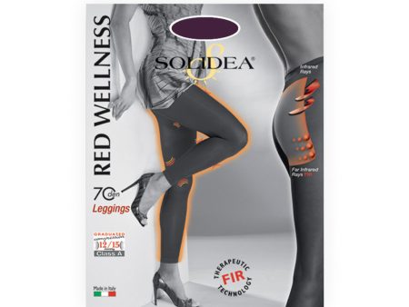 Solidea Leggings Red Wellness 70 Mosto Taglia 3ml For Discount